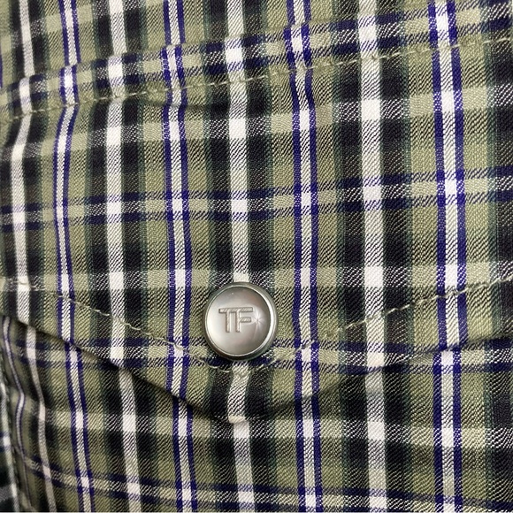 Tom Ford button down snap on buttons